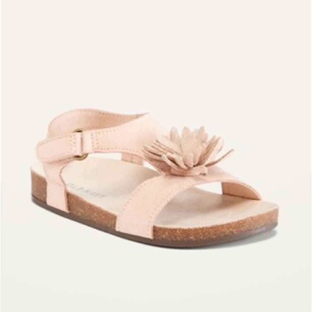 NWT Old Navy Toddler Sandals Size 6 New Baby Girl Shoes 6c